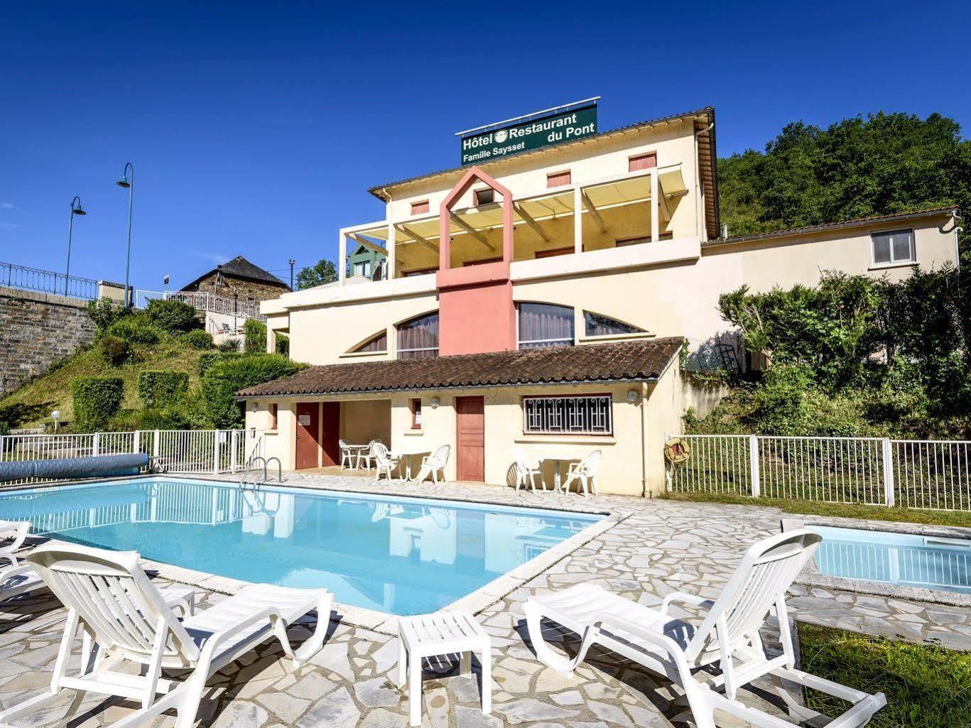 Logis Hotel Restaurant Du Pont Ambialet Экстерьер фото