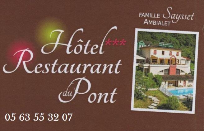 Logis Hotel Restaurant Du Pont Ambialet Экстерьер фото